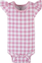 Gerber baby-girls 4-pack Short Sleeve Onesies Bodysuits - Image 3